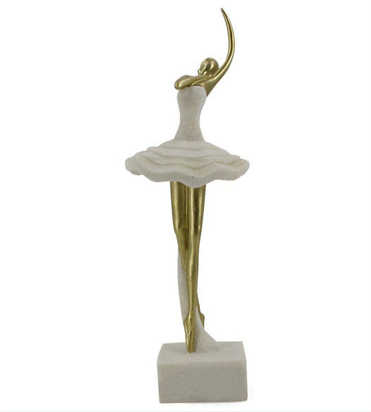 Standing Ballerina on Quartz Stand ballet dancer figurine statue sculpture girls home decor