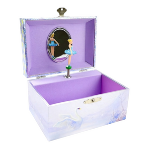 Girl's Maya Blue Ballerina Musical Jewellery Box