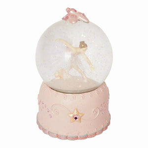 Pink Musical Ballerina Waterball Globe