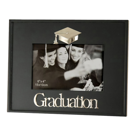 Black Graduation Photo Frame