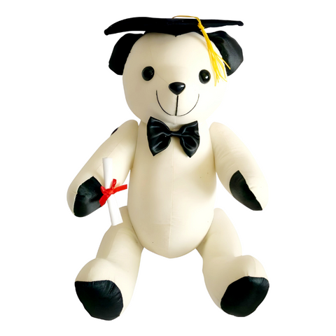 Graduation Message Signature Teddy Bear & Pen