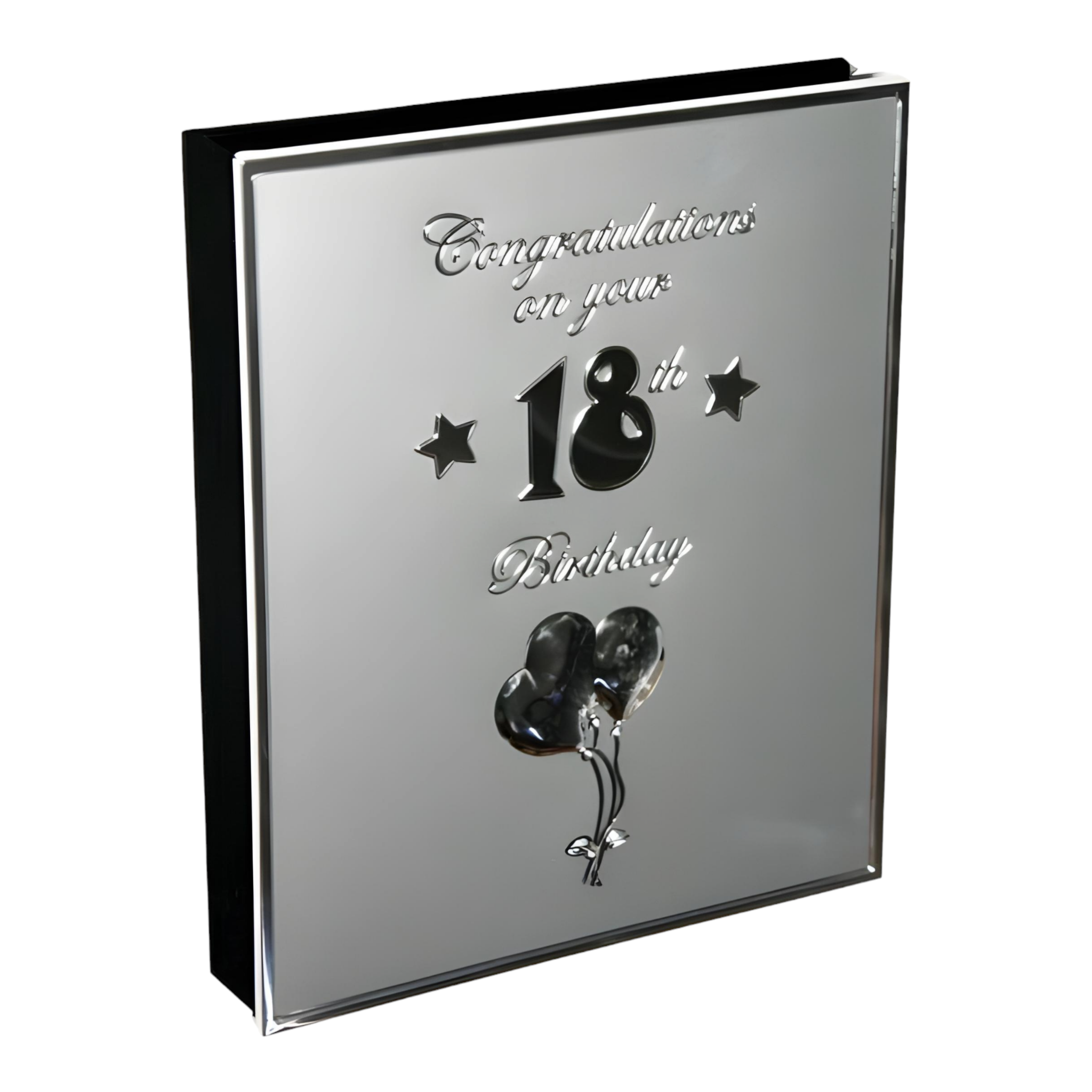 Silver Congratulations On Your 18th Birthday Photo Album