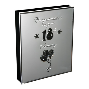 Silver Congratulations On Your 18th Birthday Photo Album