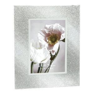 Silver Glitter Photo Frame- 5"x7"