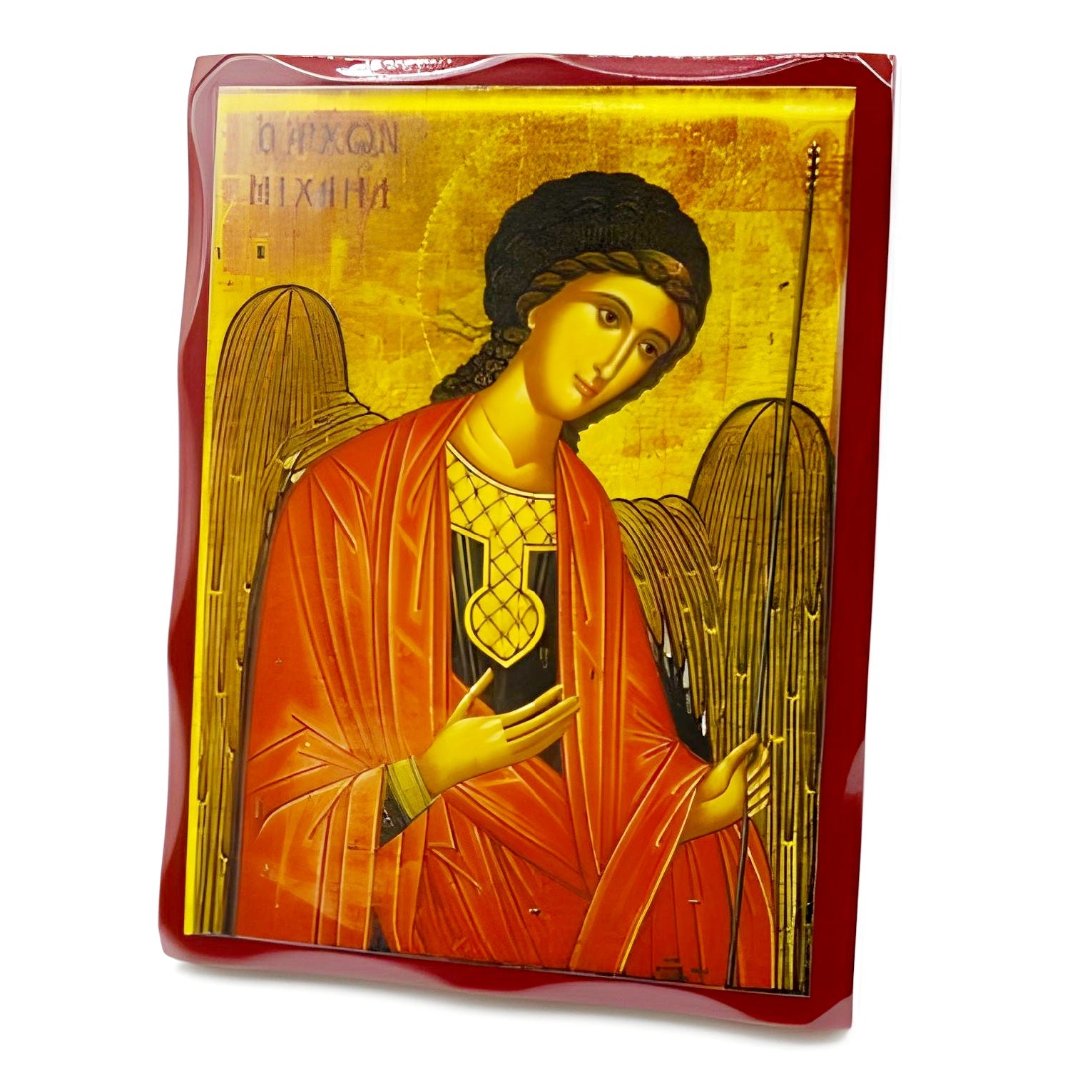 Orthodox Saint Michael Icon Plaque