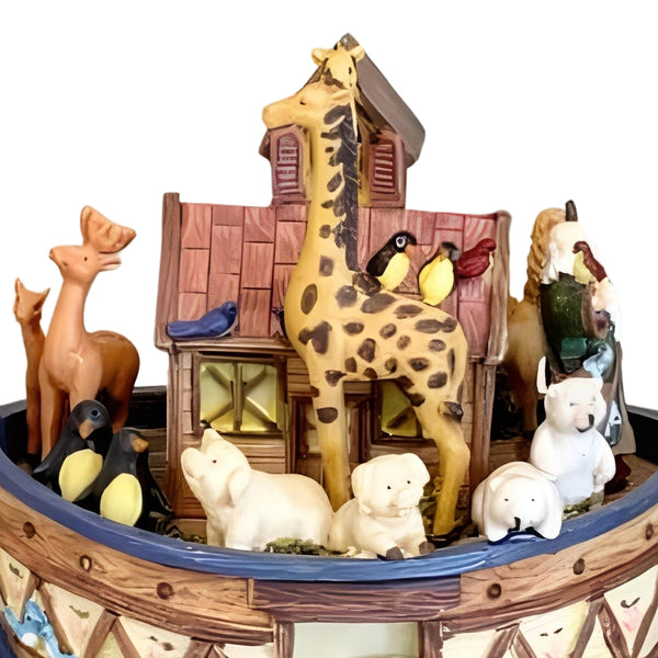 Noah's Ark Rotating Musical Carousel Merry Go Round