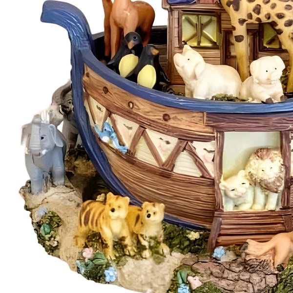 Noah's Ark Rotating Musical Carousel Merry Go Round