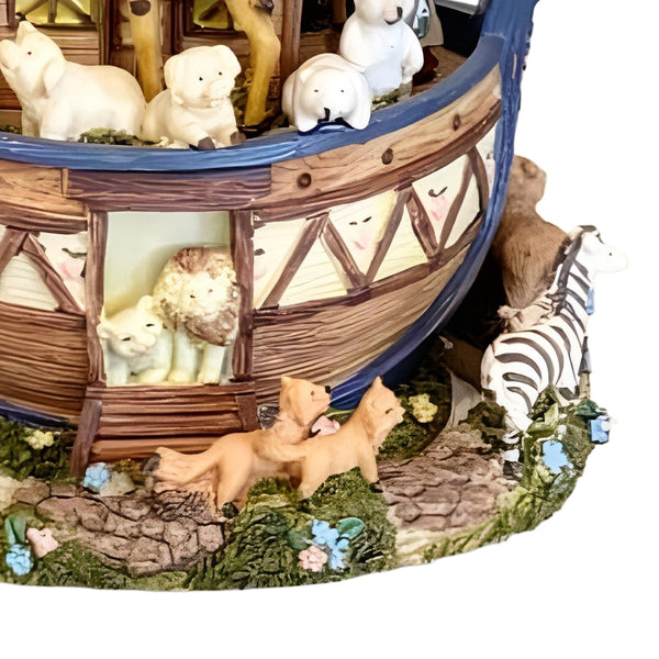 Noah's Ark Rotating Musical Carousel Merry Go Round