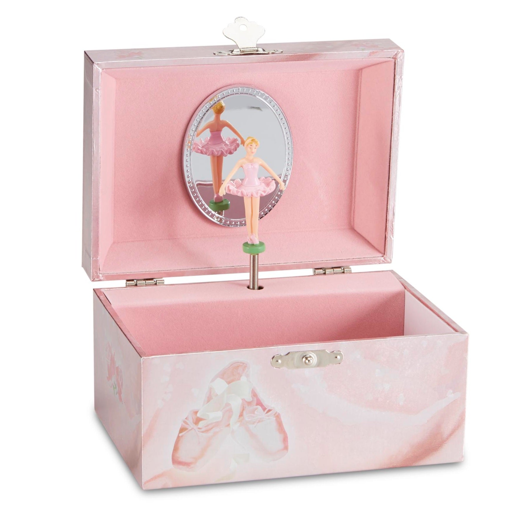 Girl's Pink Sasha Ballerina Musical Jewellery Box