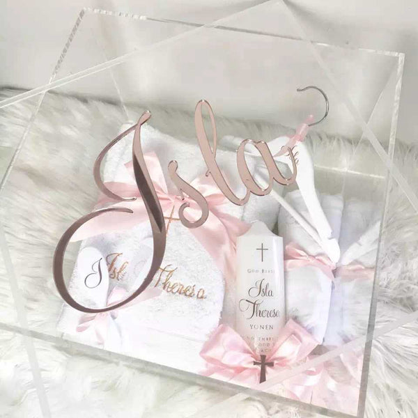 orthodox christening baptism Plain Clear Acrylic Square Baby Children Keepsake DIY Memory Display Box Plain Clear Acrylic Square Baby Display Keepsake baptism Memories Gift Box