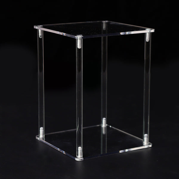 Clear Acrylic 20cm Wedding Centrepiece Flower Table Display Plinth Stand wedding party events table venue decor flower arrangement square plinths