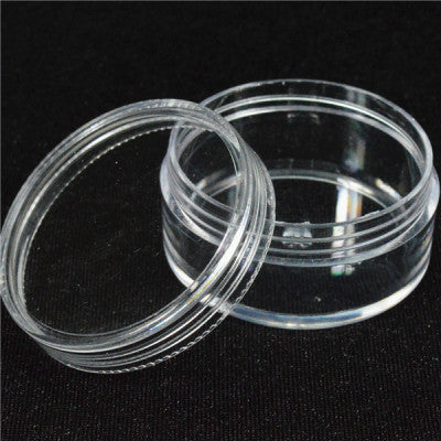 Set 12 Clear Round Acrylic Perspex Fillable Favour Box