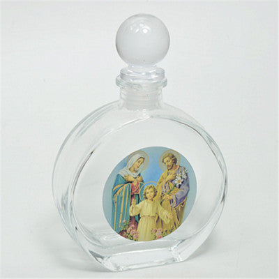 Holy Jesus Christ, Mother Mary, Virgin Mary, Holy Water Bottle, Holy Water, Holy Water Glass Bottle, Holy Water, Holy Oil, Catholic, Christian, Christening, Baptism, Oil Bottle, Christening Favour, Gift, Bomboniere, Favours, Gifts, Guests Gift, DIY, The Holy Family, Joseph and Mary, Joseph & Mary, Η Αγία Οικογένεια, Doxaras Doxaras RELIGIOUS CATHOLIC CHRISTIAN THE HOLY FAMILY GLASS EMPTY HOLY WATER BOTTLE