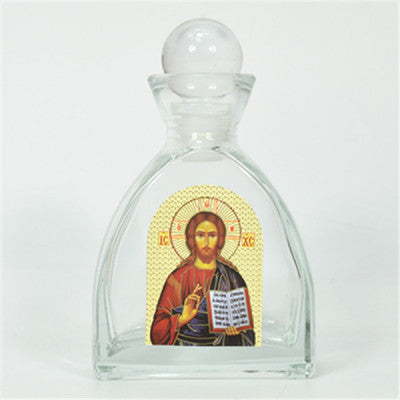 Holy Jesus Christ, Mother Mary, Virgin Mary, Holy Water Bottle, Holy Water, Holy Water Glass Bottle, Holy Water, Holy Oil, Orthodox, Christening, Baptism, Oil Bottle, Christening Favour, Gift, Bomboniere, Favours, Gifts, Guests Gift, DIY